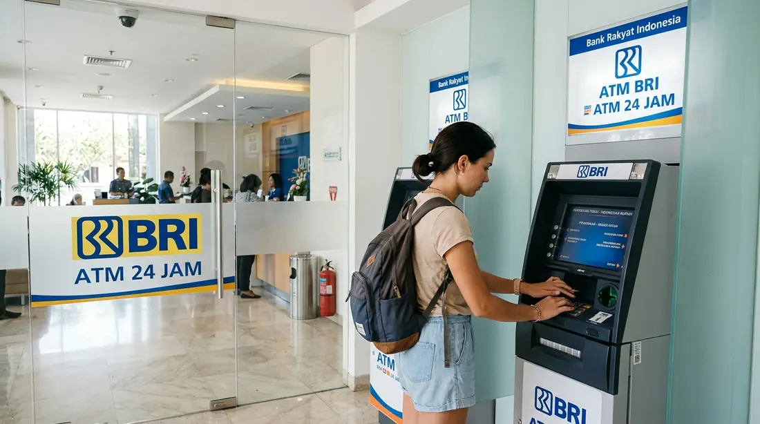 Bank ATM withdrawal safety Bali