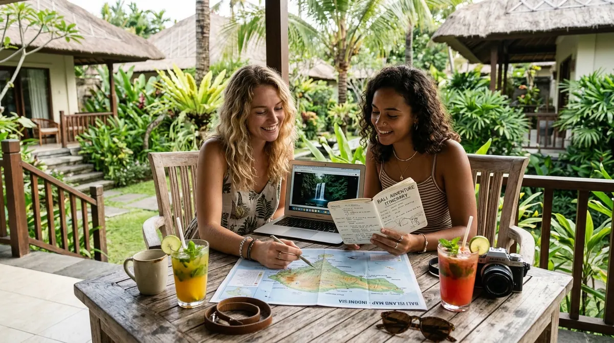 Planning a Bali itinerary after visa approval