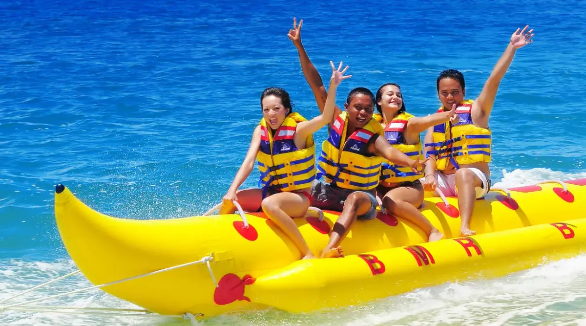 South Bali Uluwatu Sunset Tour | Watersport, Kecak Dance & Jimbaran Dinner